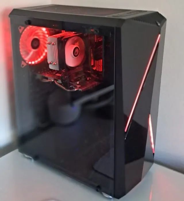 Pc Gamer Xeon X79 VG2 E5 2689 16GB RAM DDR3 Nvme 256 Fonte 600w Leiam o anuncio!
