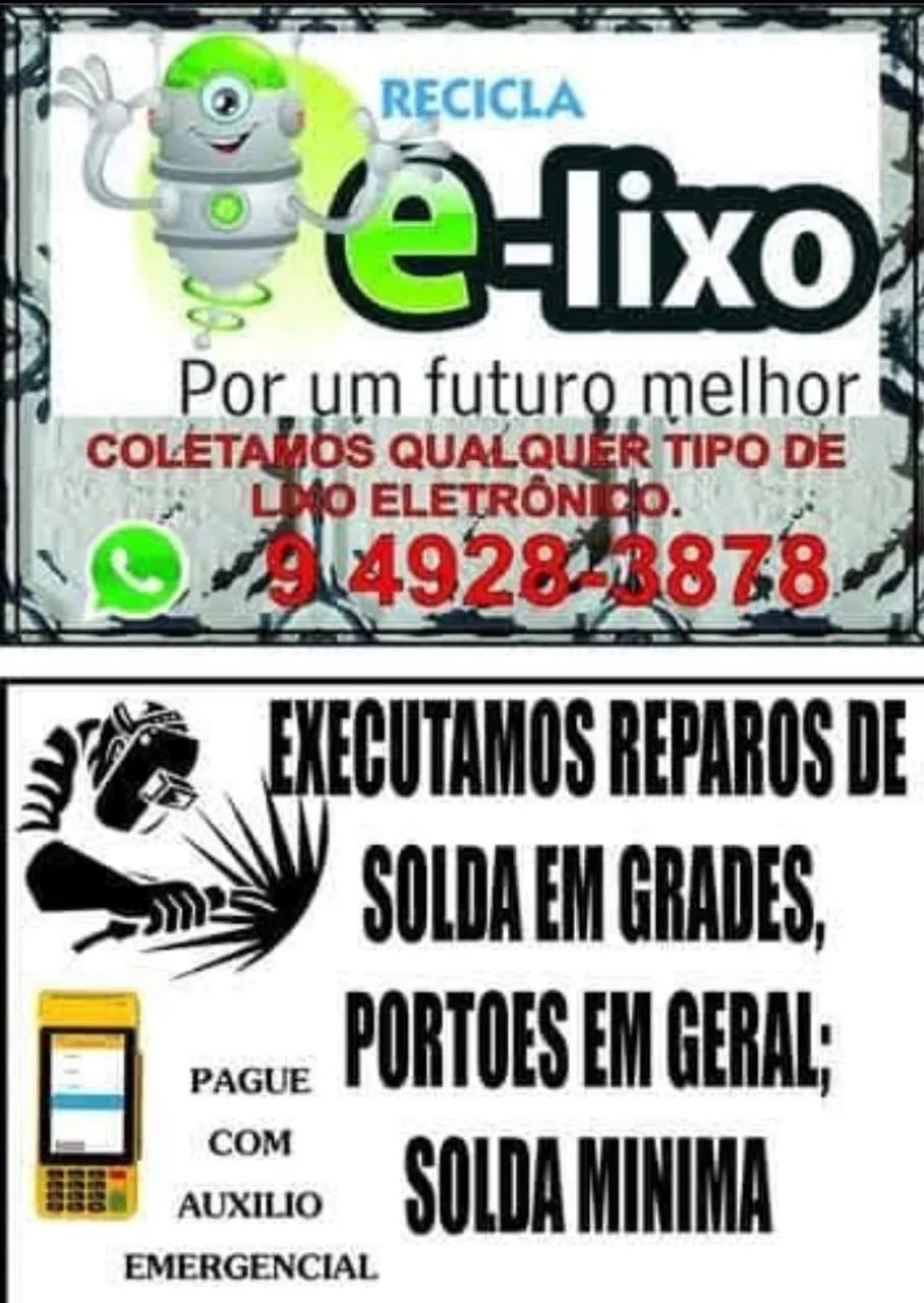 Serviços de soldas em geral 
