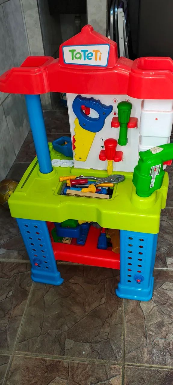 Bancada de ferramentas infantil tateti  - Foto 2