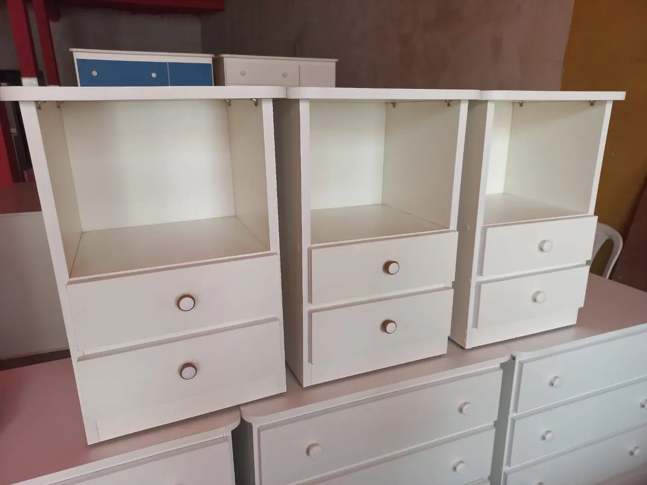 Criado-Mudo branco mdf 60x36