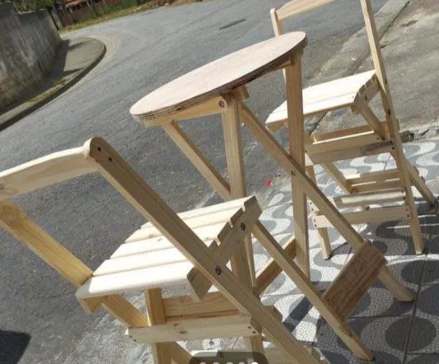 Mesa e Cadeiras/Bistrô  - Foto 4
