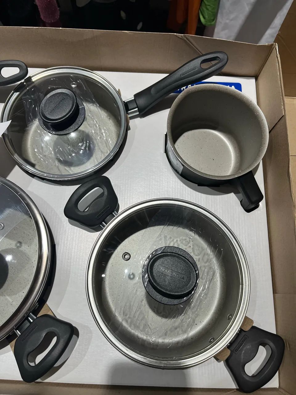 Conjunto de panelas tramontina - Foto 4