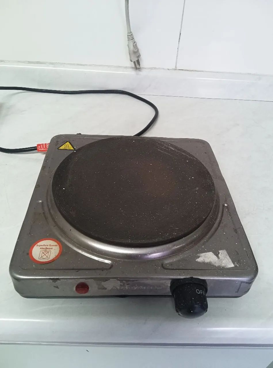 Fogão elétrico 220v 1000 watts