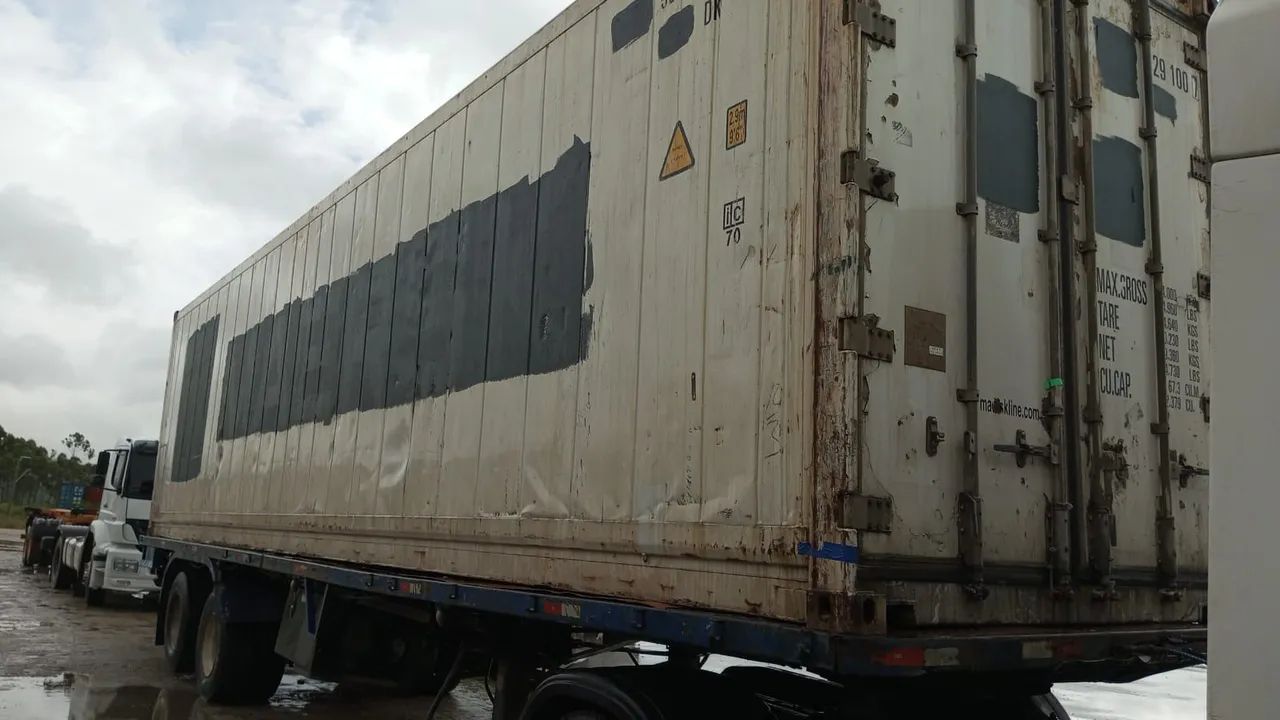 Container para depósito, casa escritório 