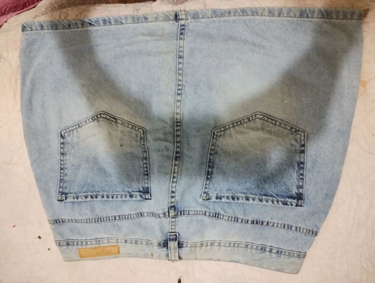 Saia Jeans Clara - Foto 2
