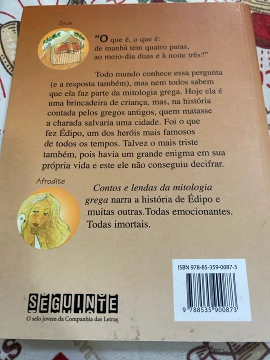 Contos e Lendas da Mitologia Grega - Livro - Foto 2