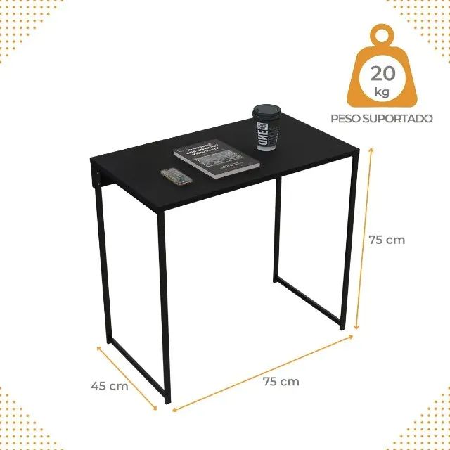 Mesa Escrivaninha Escritório Gamer Estudos usos diversos - Foto 2