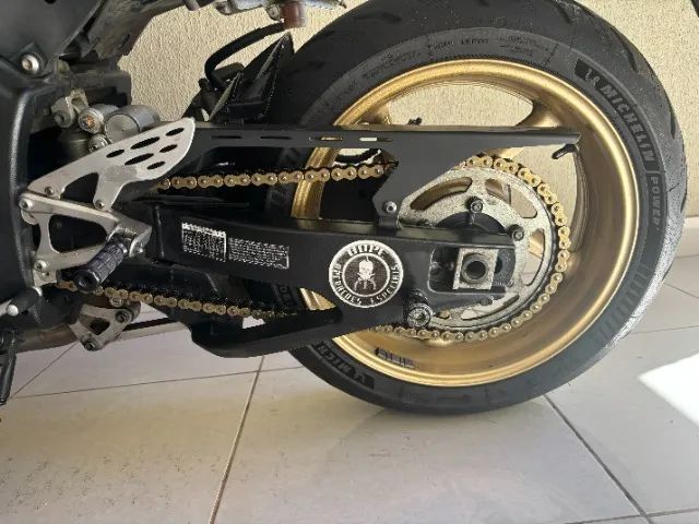 YAMAHA R1 MOTOR  CROSSPLANE 2010/2010 PRETO FOSCO - Foto 4