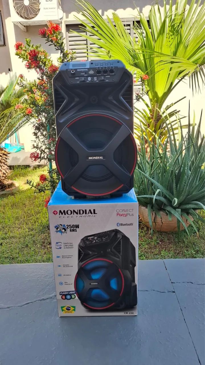 Caixa de som mondial 250w - Foto 2