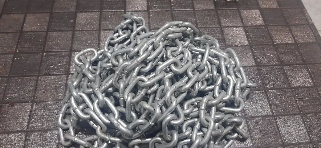 Corrente De Ferro Galvanizada Soldada 6mm