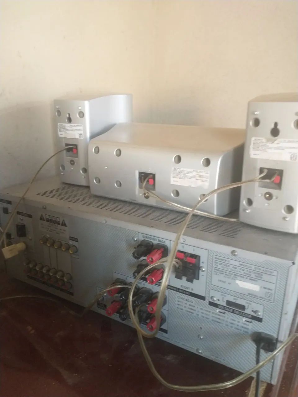 Home theater Sony completo com receptor e caixas acústicas - Foto 5