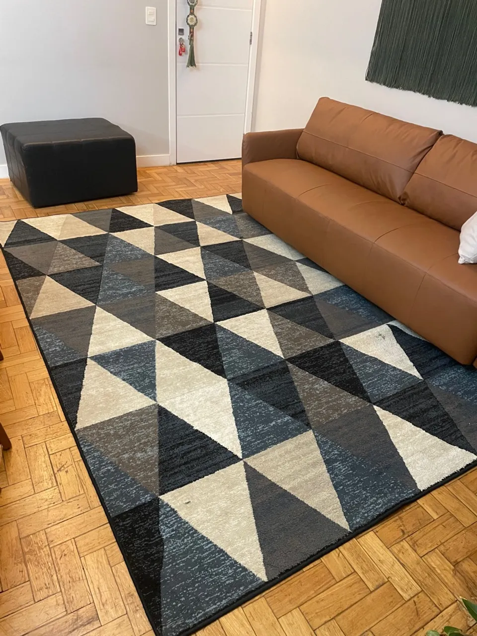 Tapete Geométrico Moderno para Sala