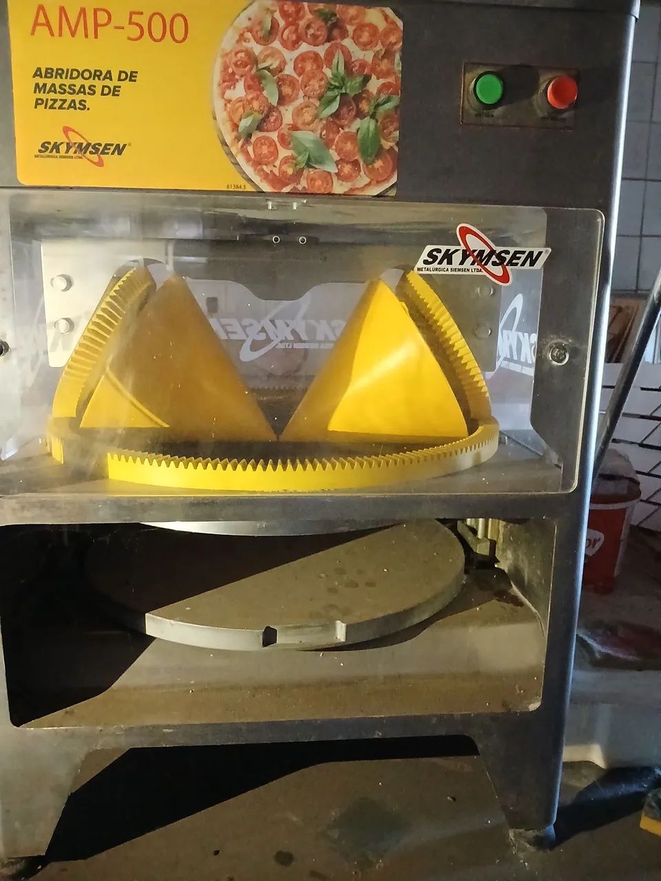 Abridora de Massas de Pizza Industrial AMP-500