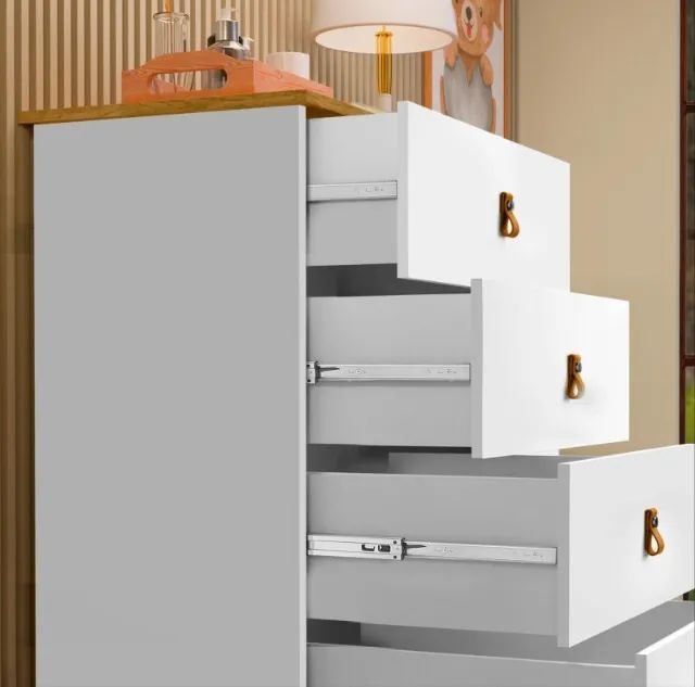 Cômoda Jujuba infantil 4 Gavetas J&A- FAZEMOS ENTREGA E MONTAGEM! - Foto 2