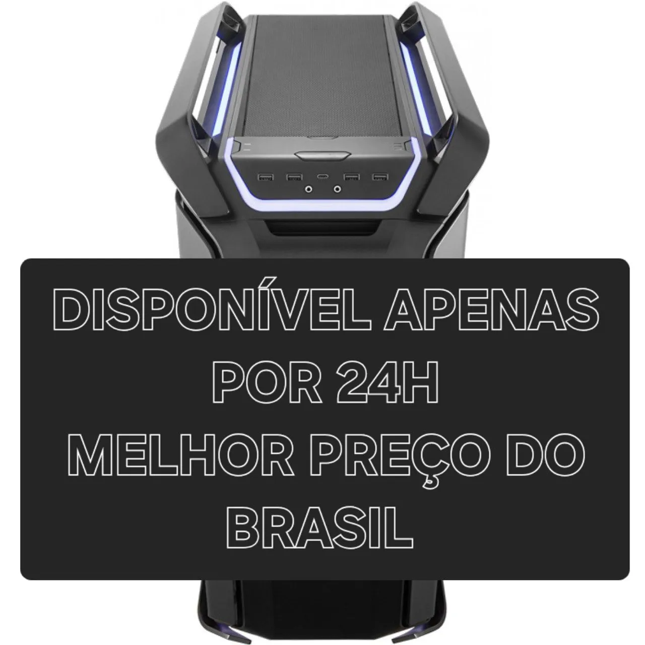 Gabinete Gamer Cooler Master Cosmos C700PBlack Edition RGB, Full Tower