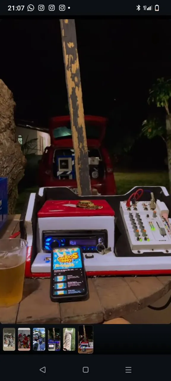 Som automotivo completo