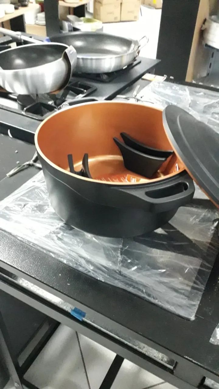 Caçarola Premier Black 28cm - Le Cook - Foto 2