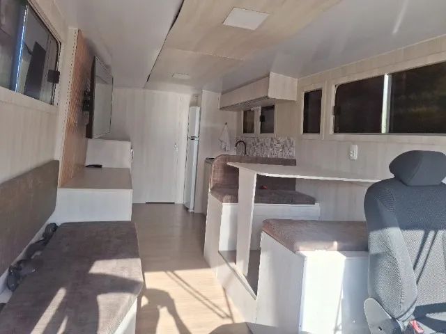 Motorhome mercedes 1620 1993 pronto recem feito  - Foto 12