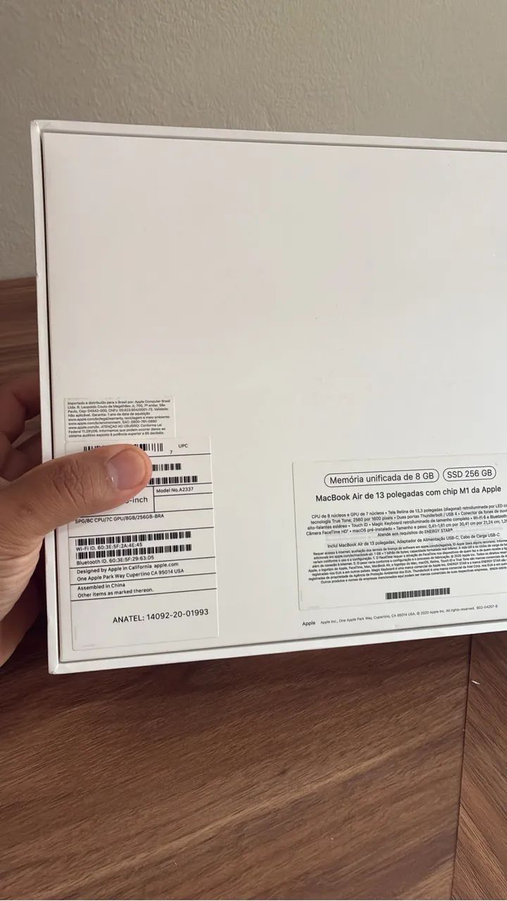 MacBook Air M1 - 8gb/256ssd - garantia jul/2026 - Foto 4