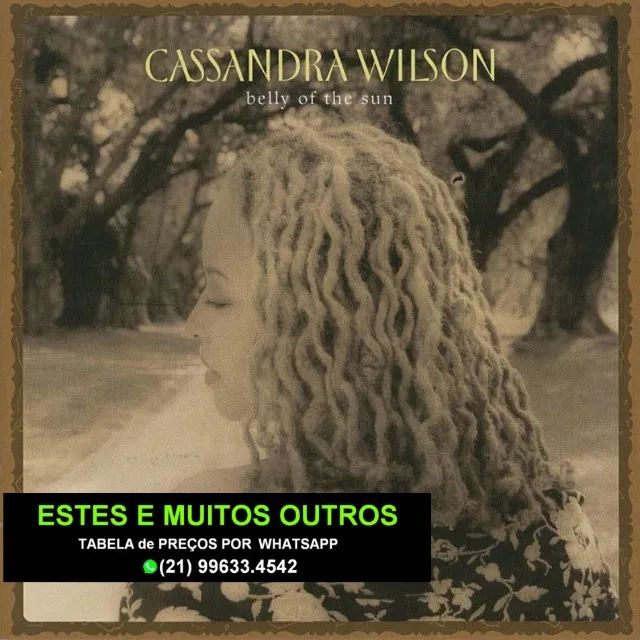 Dois Cds da cantora Cassandra Wilson. - Foto 2