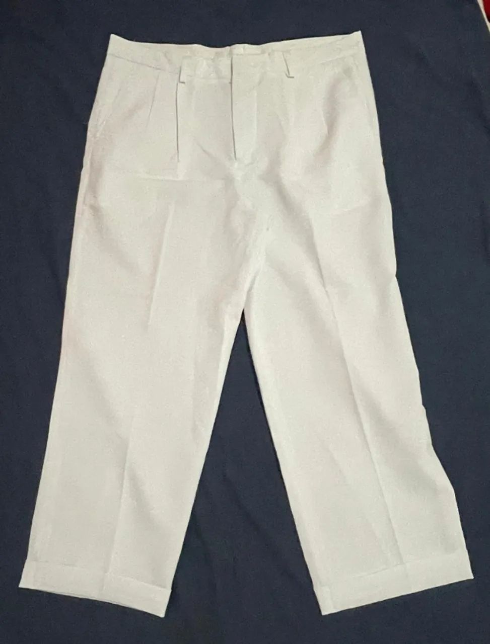 Calça Branca Social WL Tam 46