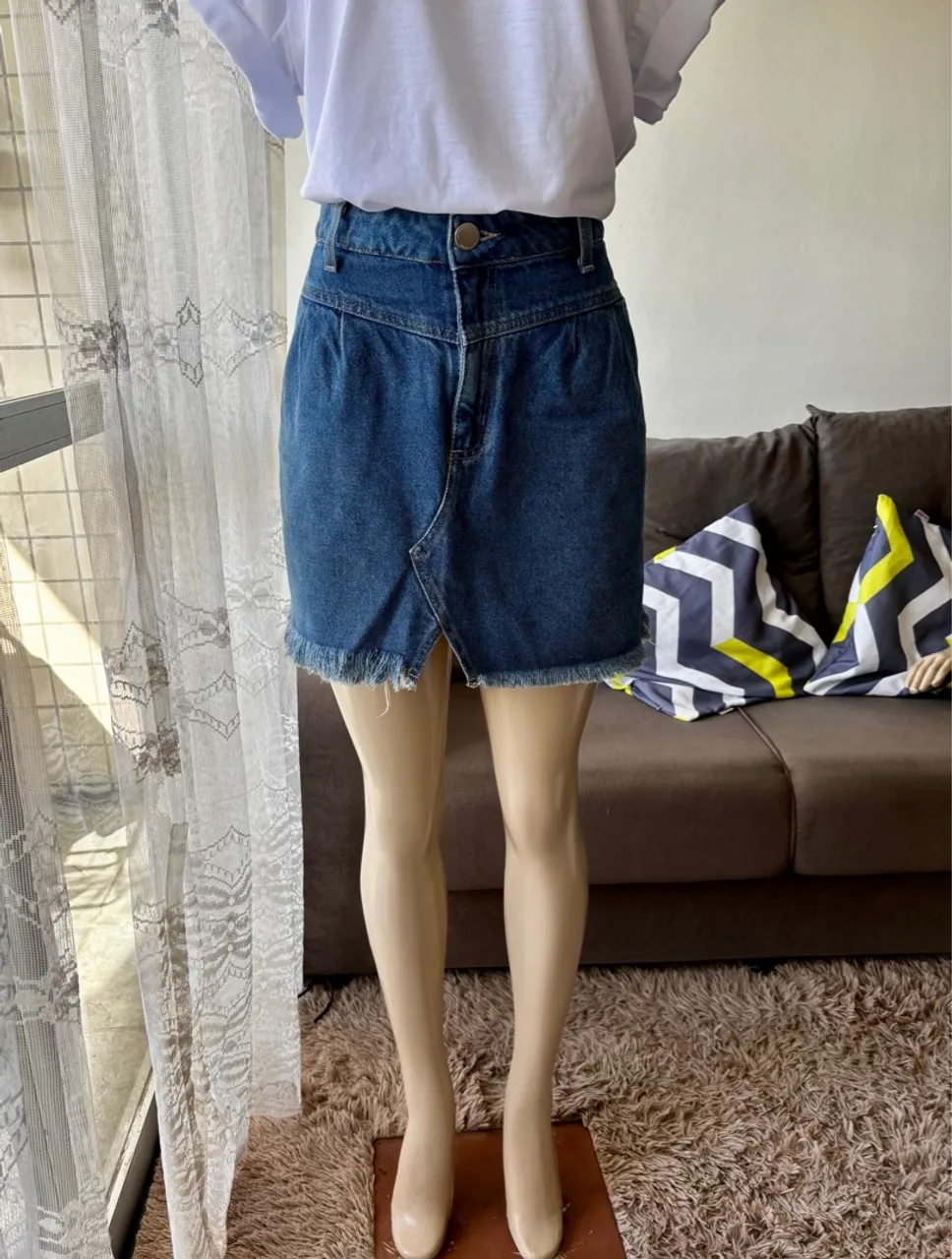 Saia jeans da Pool seminova
