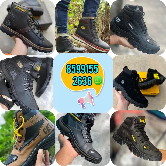 Botas Cat masculinas e femininas