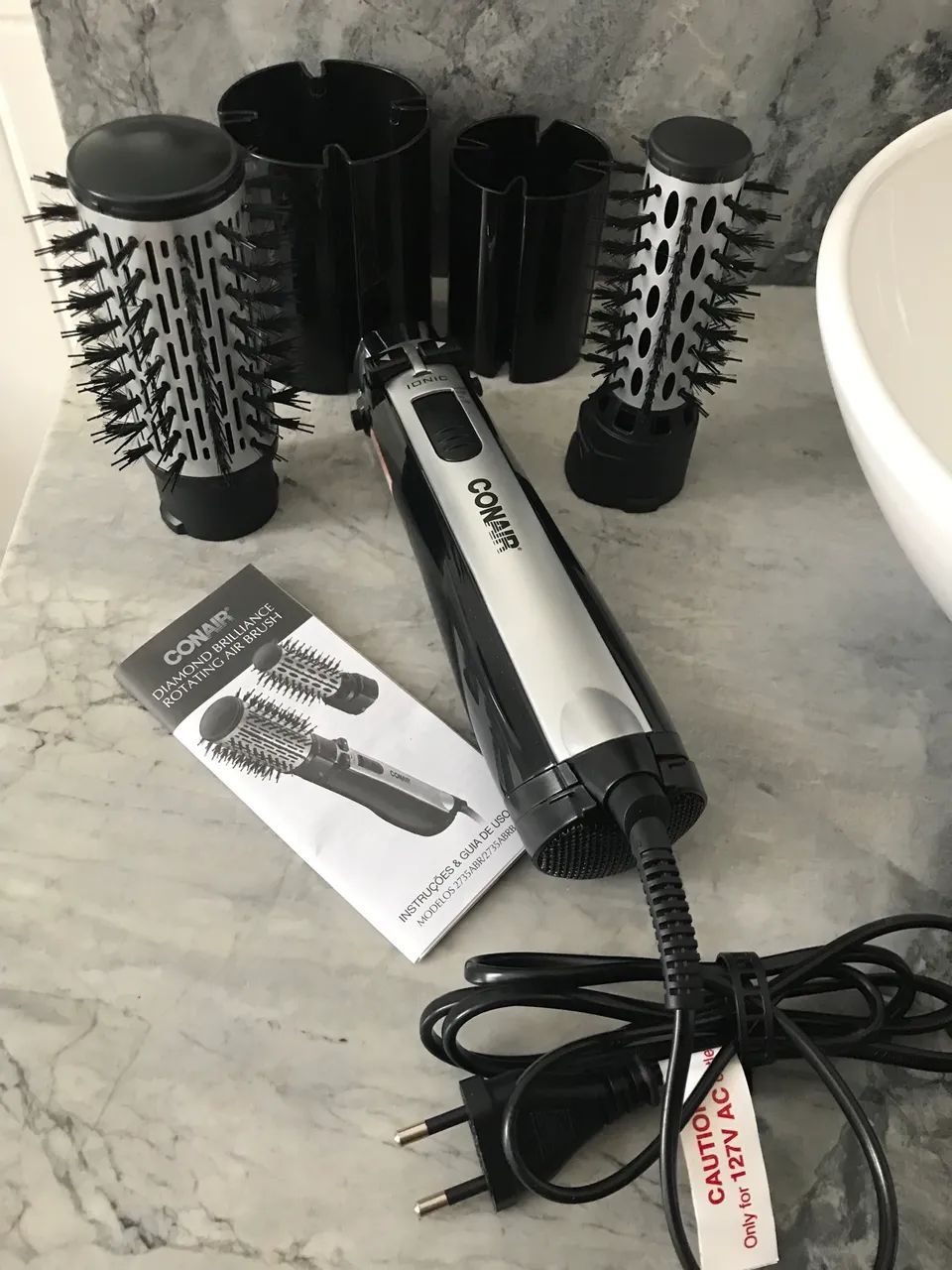 Escova rotativa diamond conair  - Foto 4