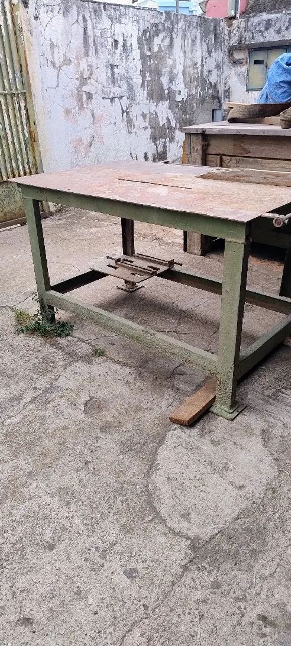 Lote 5 serras circulares bancada máquinas para marcenaria LEIA O ANÚNCIO  - Foto 3