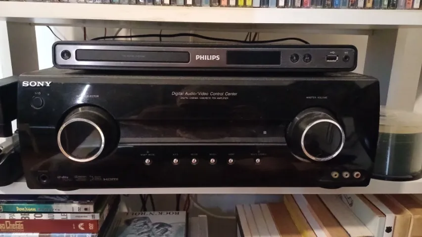Receiver Sony Muteki Str-km7600 7.2 Hdmi + Caixas Sony