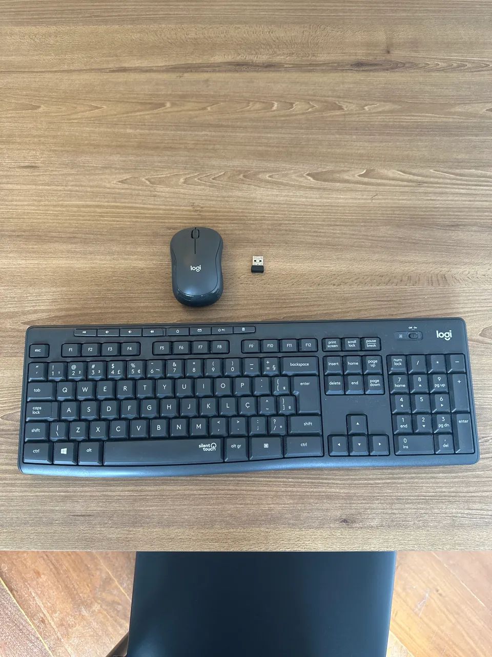 Teclado Mouse Logitech Silent Touch Periféricos e Acessórios