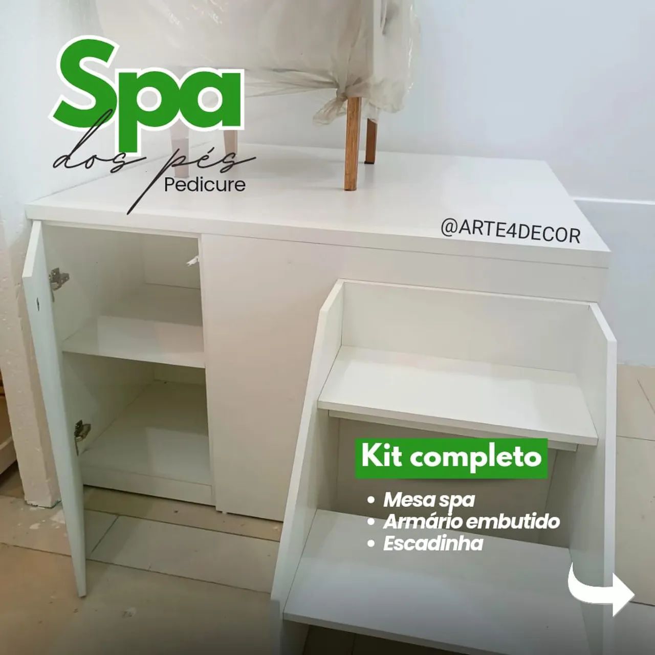 Mesa para Spa dos Pés para Pedicure  - Foto 2