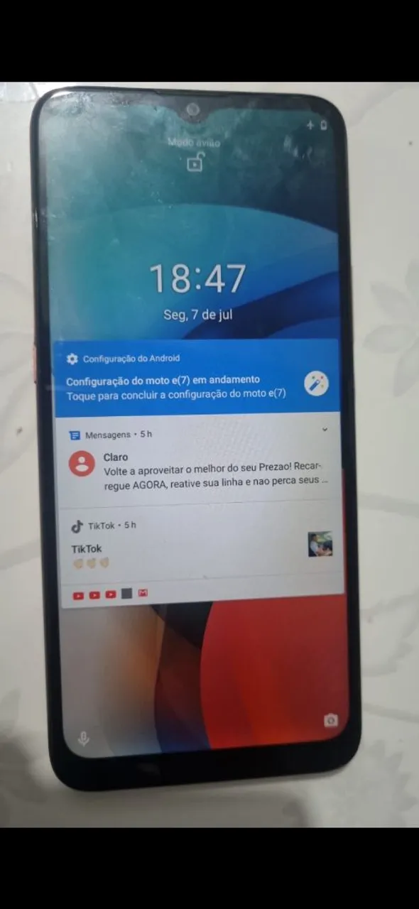 Motorola Moto e(7) - Ótimo estado!