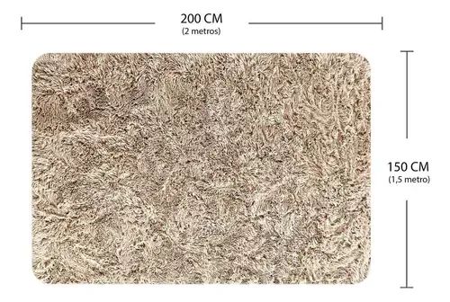 Tapete Para Quarto No Tom Bege 1.50x2.00 - Foto 4