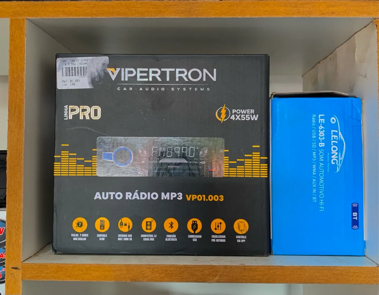 Som Automotivo Vipertron e Lelong LE-6303-B