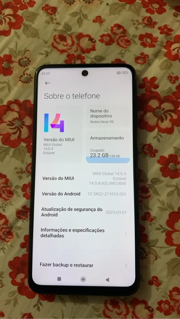 Vendo xiaomi 9s