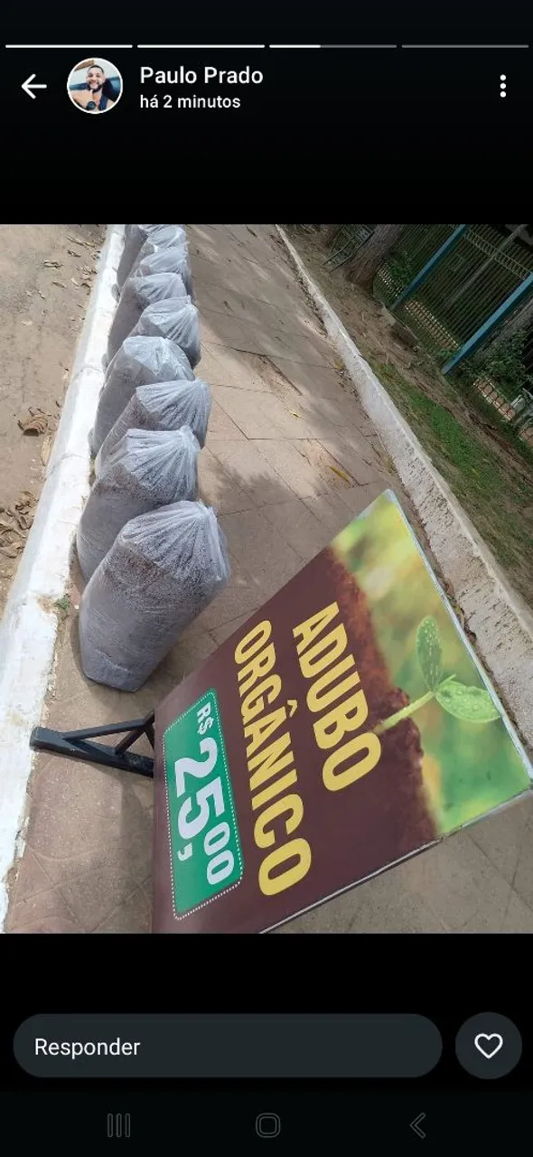 Adubo Orgânico - R$25,00