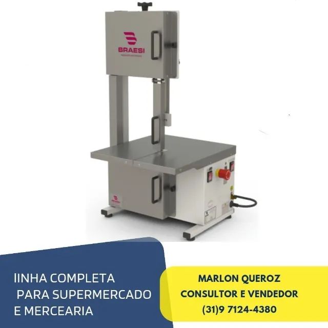 Serra Fita Braesi para Açougue 127-220v