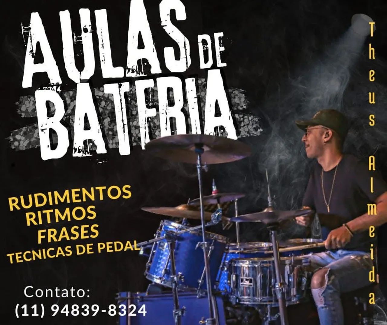 AULAS DE BATERIA PRESENCIAL/ONLINE
