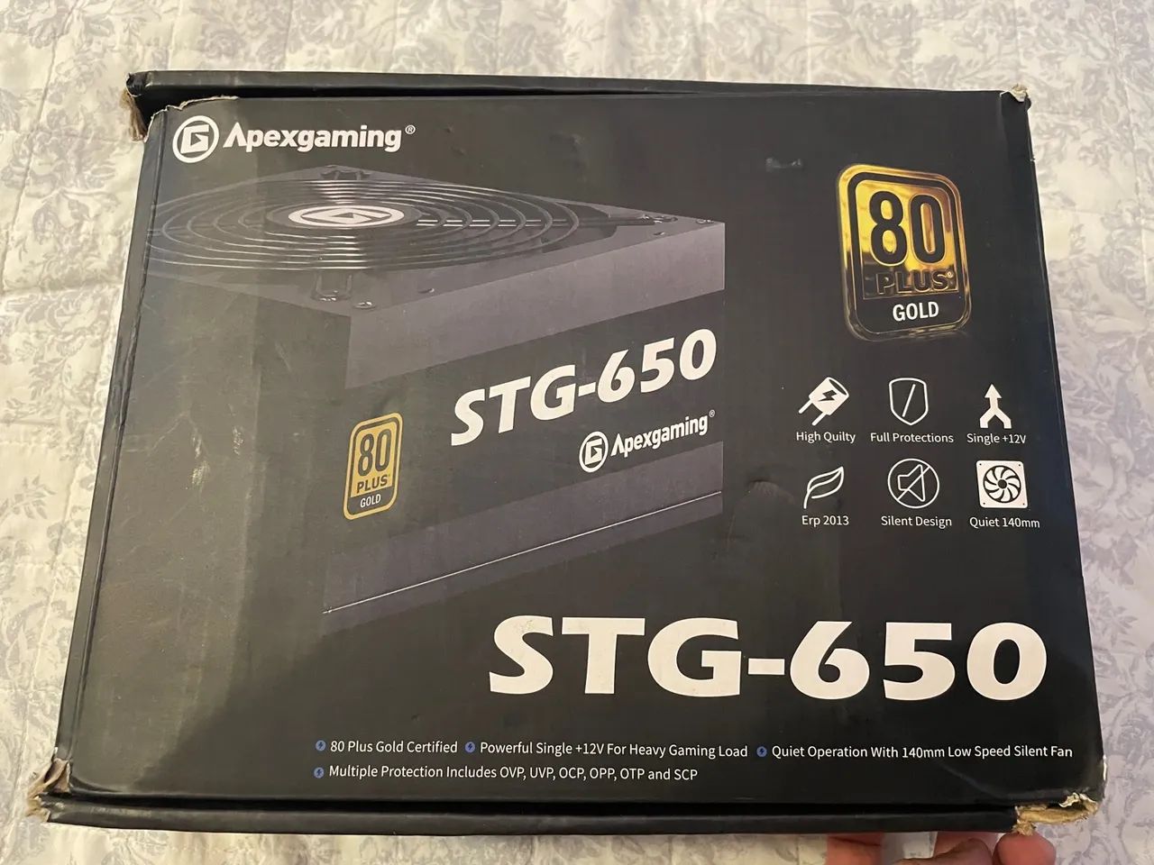 Fonte ApexGaming STG-650 80 Plus Gold