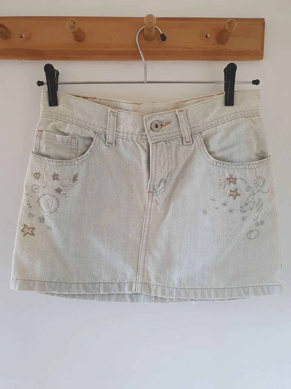 Saia jeans clara