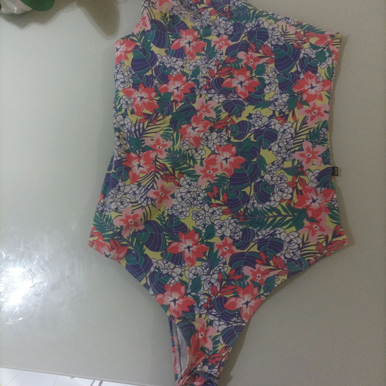 Body de Praia Floral M - Foto 5