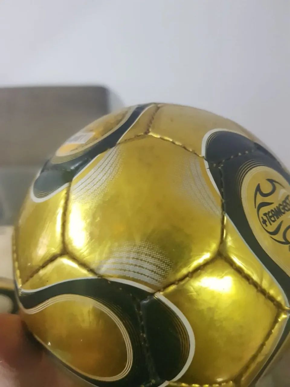 Mini Bola Dourada da Copa 2006 - Teamgeist - Foto 5