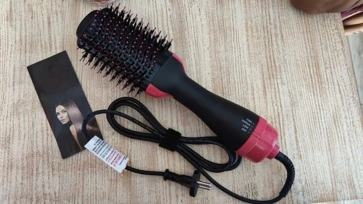 LISAPRO a ORIGINAL- Escova PROFISSIONAL/Seca,Alisa E Modela/Gerador de íons/3 TEMPERATURAs - Foto 2