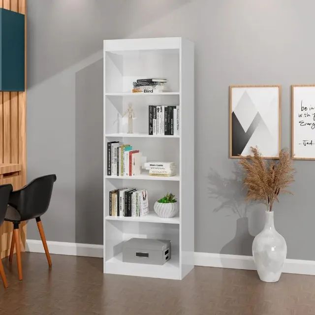 Caio Bookcase with 4 Shelves – Direct from Factory, We Deliver64728974607235120