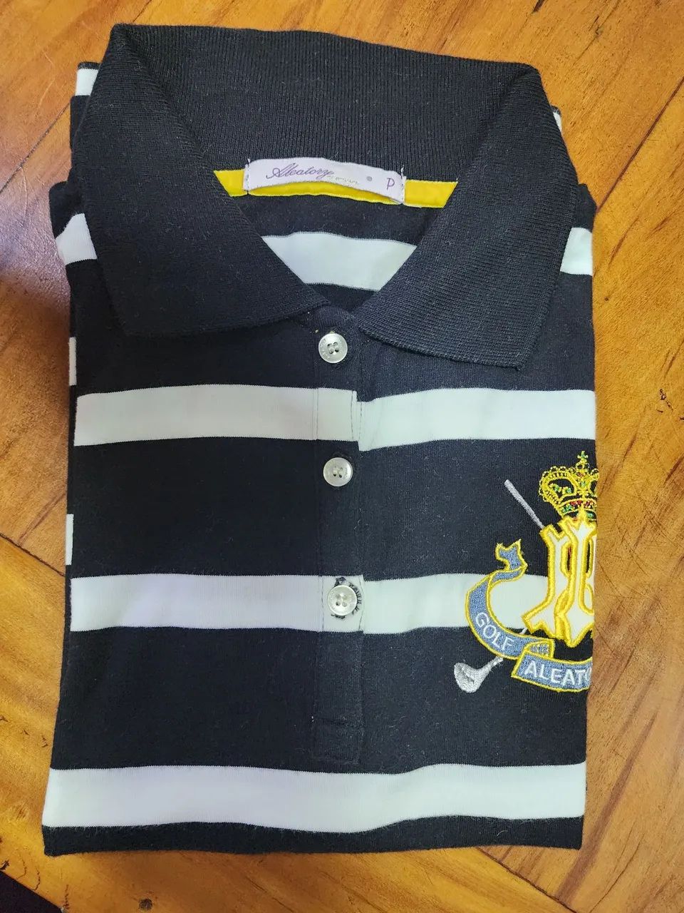 Polo listrada Albatroz tamanho P