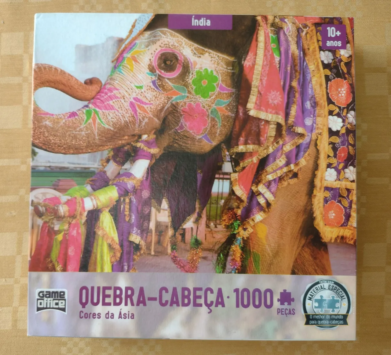 Quebra-Cabeça 1000 Peças - Cores da Ásia - Game Office