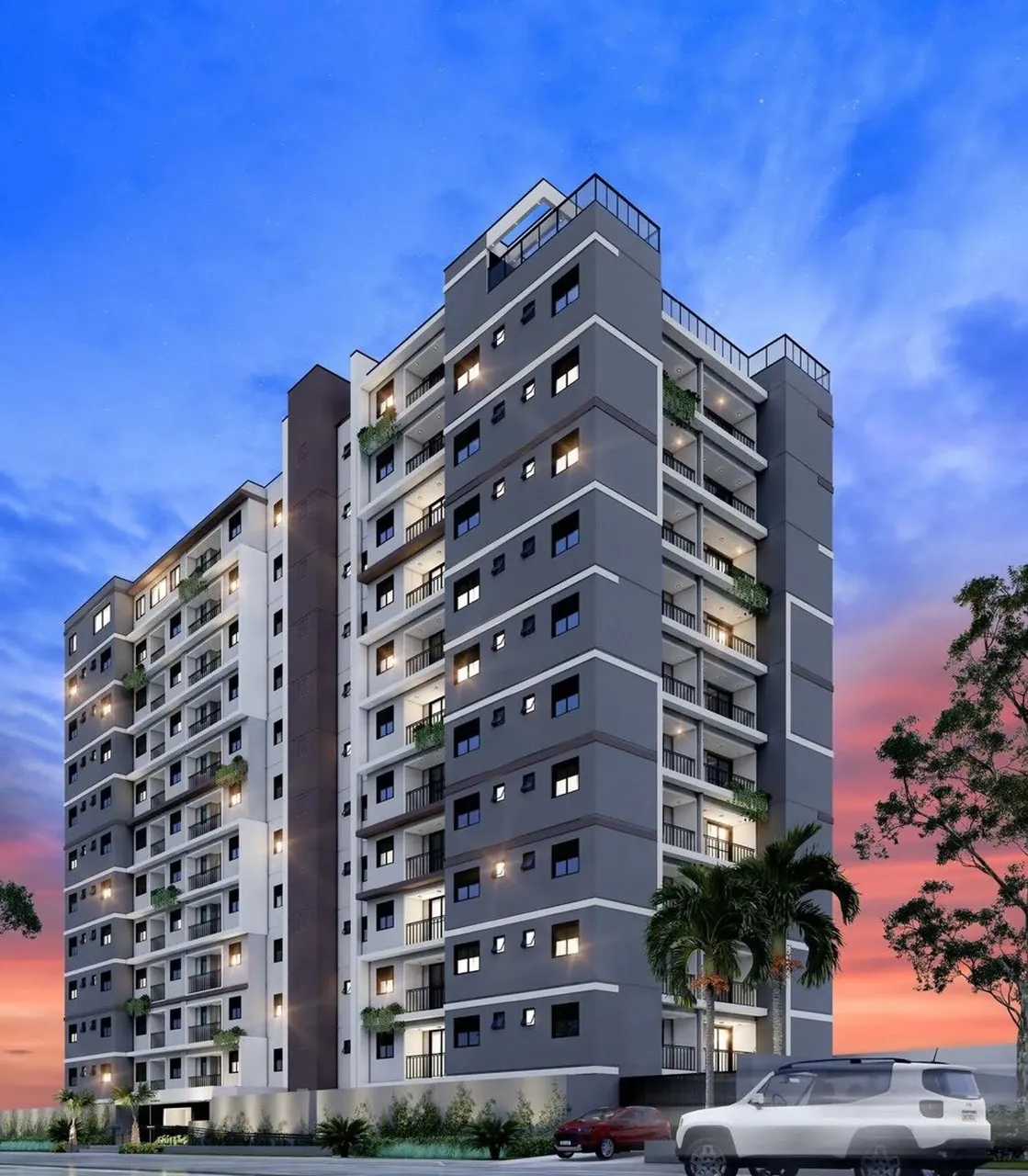 Mansões Residencial - Apartamento à venda no bairro Parque Rural Fazenda Santa Candida - C