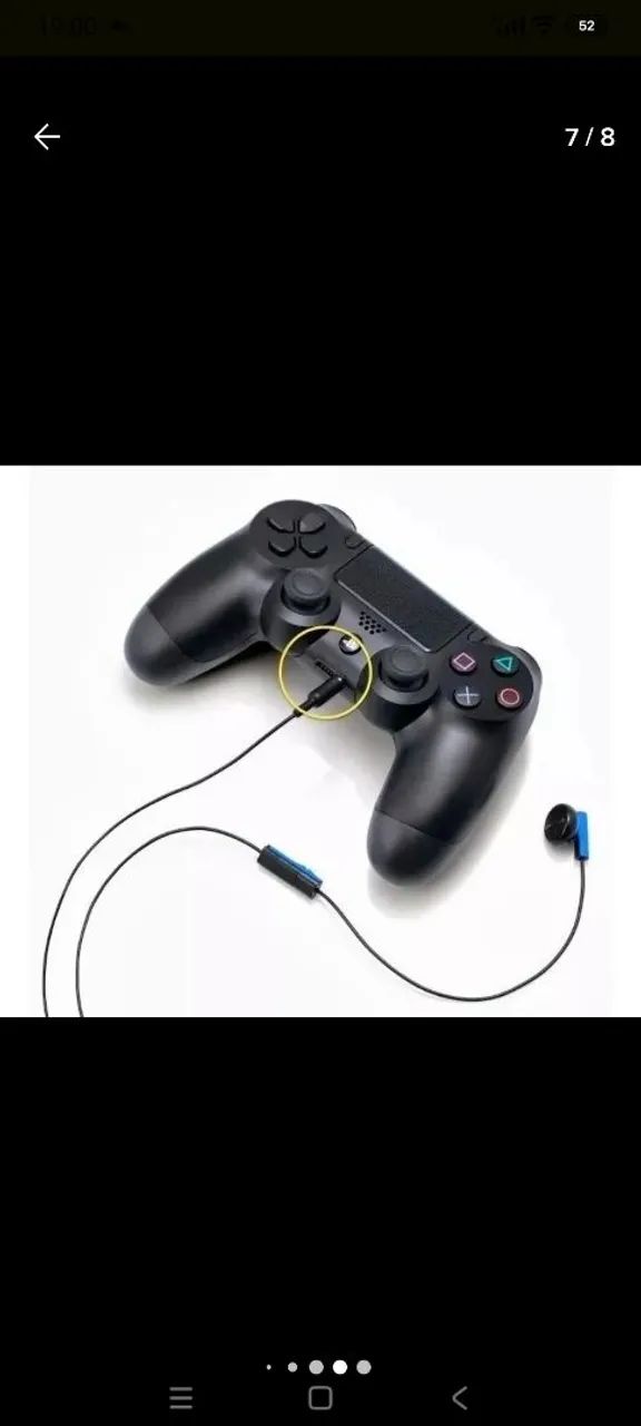 Fone de Ouvido auricular com microfone Original Playstation 4 - Foto 4