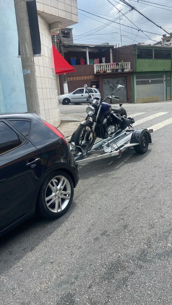 Carretinha / Reboque para moto - Foto 4